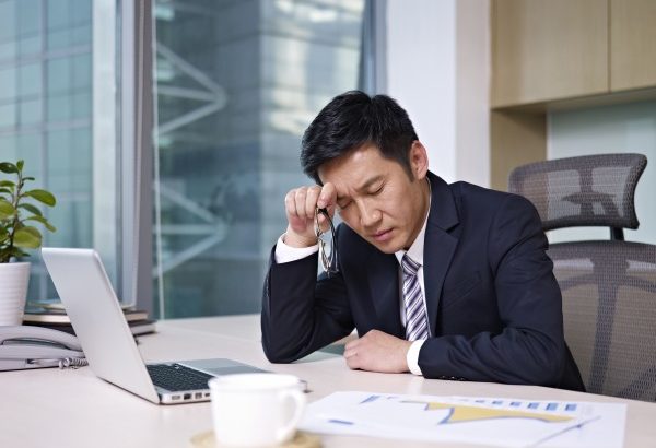 trader exporter china business man