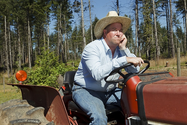 farmer farmers tractor