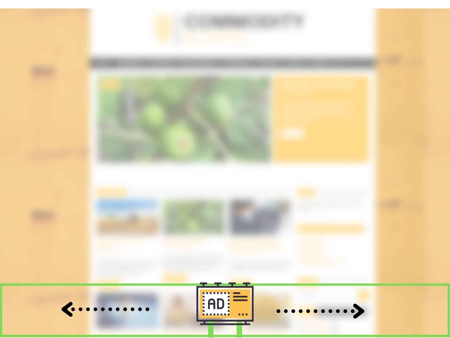 Display multi-screen, footer, per view