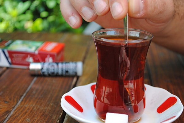 Turkish man tea