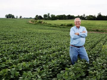 happy farmer