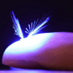 A Mini Fairy Robot Which Flies by the Power of Wind and Light for Pollinating Plants