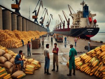 Brazilian Corn Exports Drop Amid Low Port Prices and Market Delays