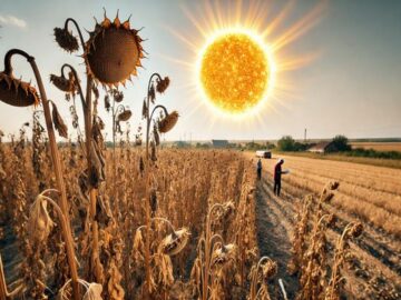  Severe Heat Threatens Late Crop Yields in Ukraine