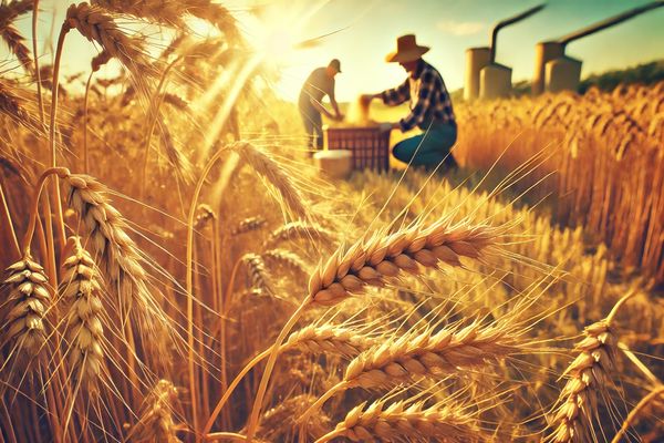 Ukrainian Wheat Prices Drop Amidst Export Challenges and Competition