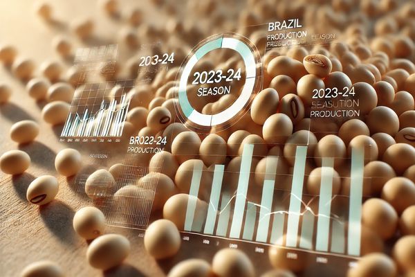 Brazil's Soybean Production Rises to 147.38 Million Tons for 2023-24 Season