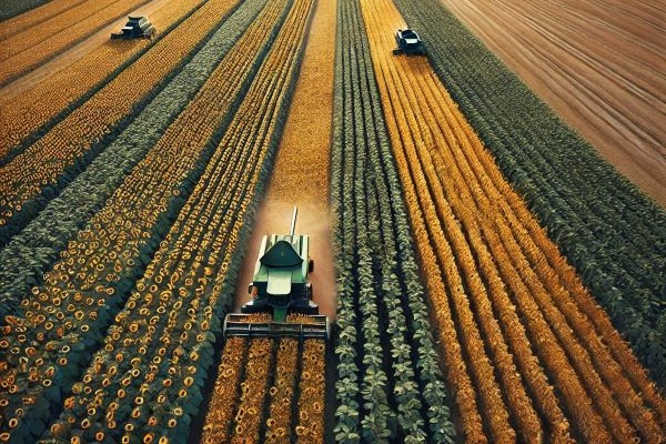 sunflower harvest