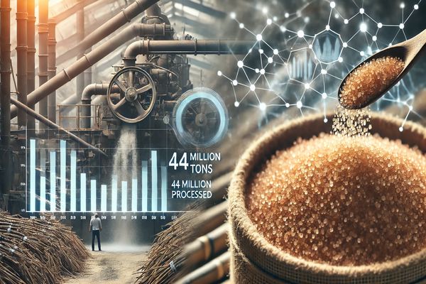 Brazil: Sugarcane milling in the Center-South reaches 44 million tons in the first half of August