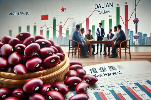 Adzuki Bean Market Faces Pressure as New Harvest Approaches in Dalian