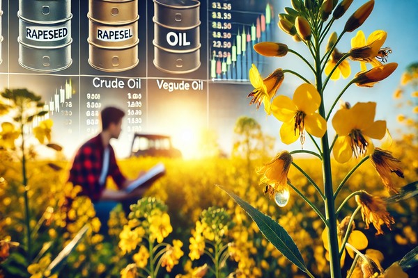 Rapeseed Futures Rally as Crude Oil Supports Vegetable Oils