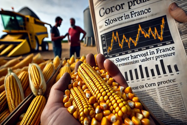 Corn Prices Remain Under Pressure Despite Slower Harvest in France