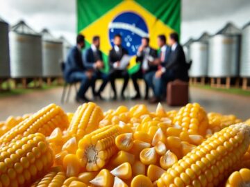 Brazil's Corn Exports Face Sharp Decline Amid Competitive Pressures