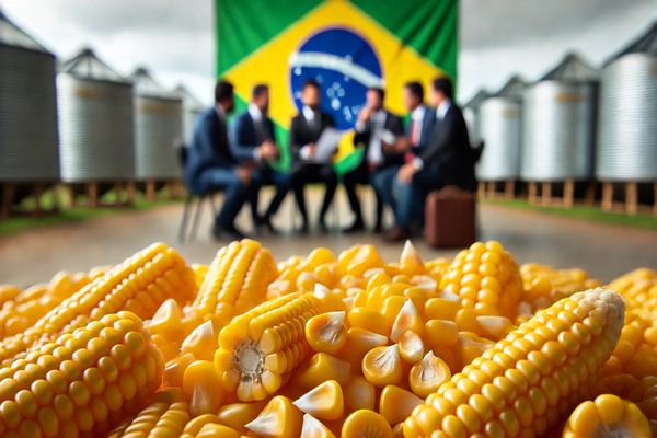 Brazil's Corn Exports Face Sharp Decline Amid Competitive Pressures