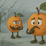 apricots worried by frost