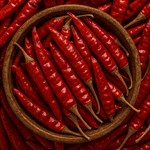 fresh red chilli