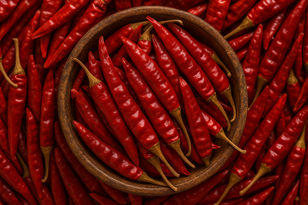 fresh red chilli
