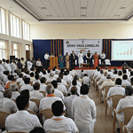 "Farmers attending a conference in Bengaluru where IFFCO announced a new seaweed-based extract."