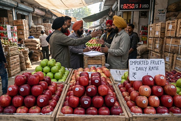 Indian apple imports