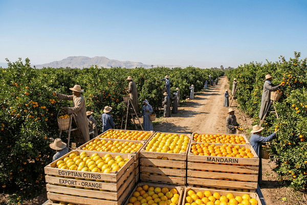 Egyptian Citrus Demand Rises in Brazil as 2025 Export Season Begins