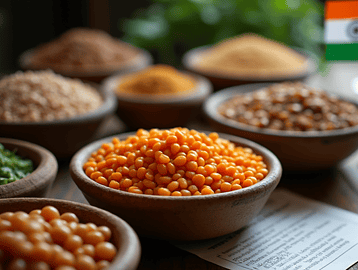 Assorted pulses in Indian wholesale market