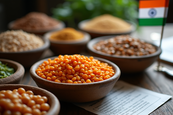 Assorted pulses in Indian wholesale market