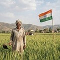 Indian agriculture policy and farmer protection concept