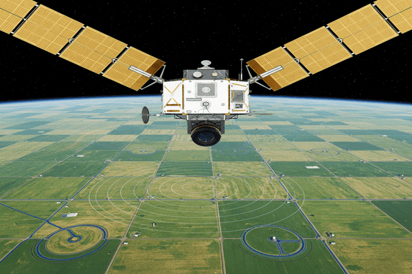 EarthDaily satellite monitoring global agricultural fields and climate conditions