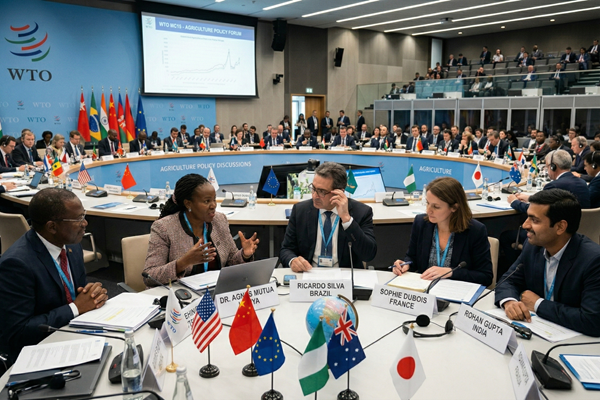 India farm subsidies discussed at WTO impacting rice and wheat trade