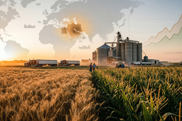 Global crop prices rising as U.S. farmers sell stored grain amid Iran conflict